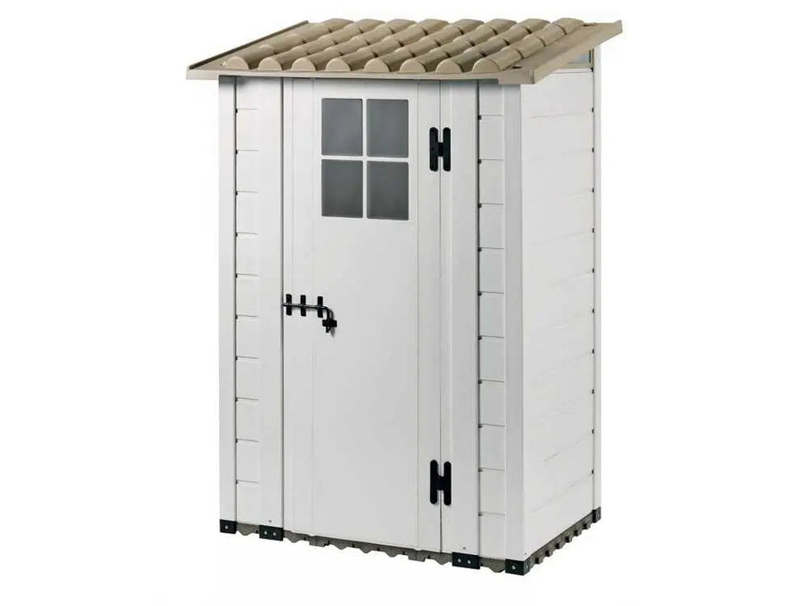 Abri de jardin - Garofalo Tuscany Evo 100 - Avec fenêtre et porte à un battant