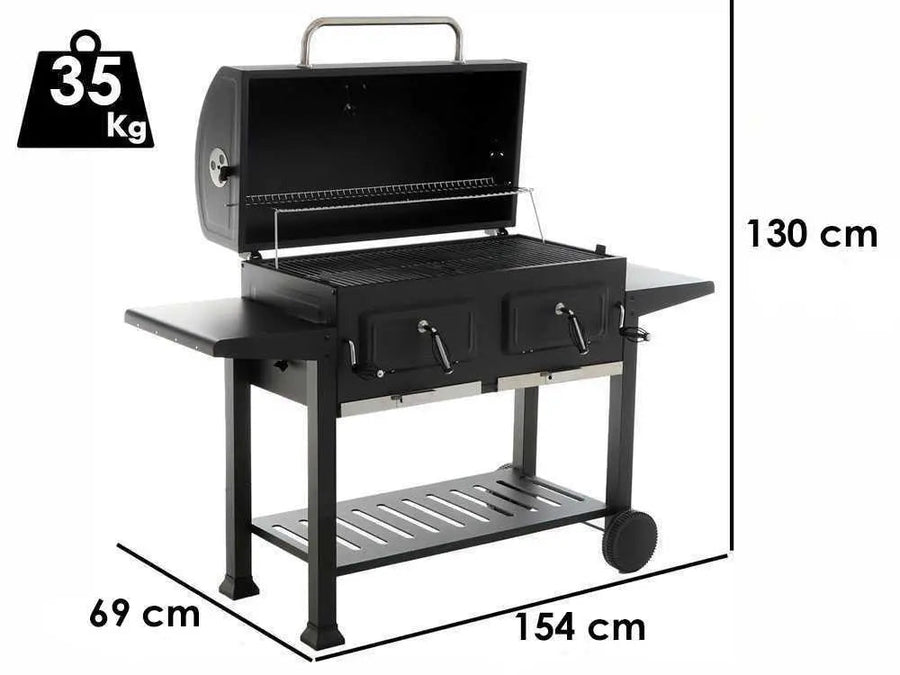 RoyalFood CB 3500 XL - Barbecue à charbon MAXI format