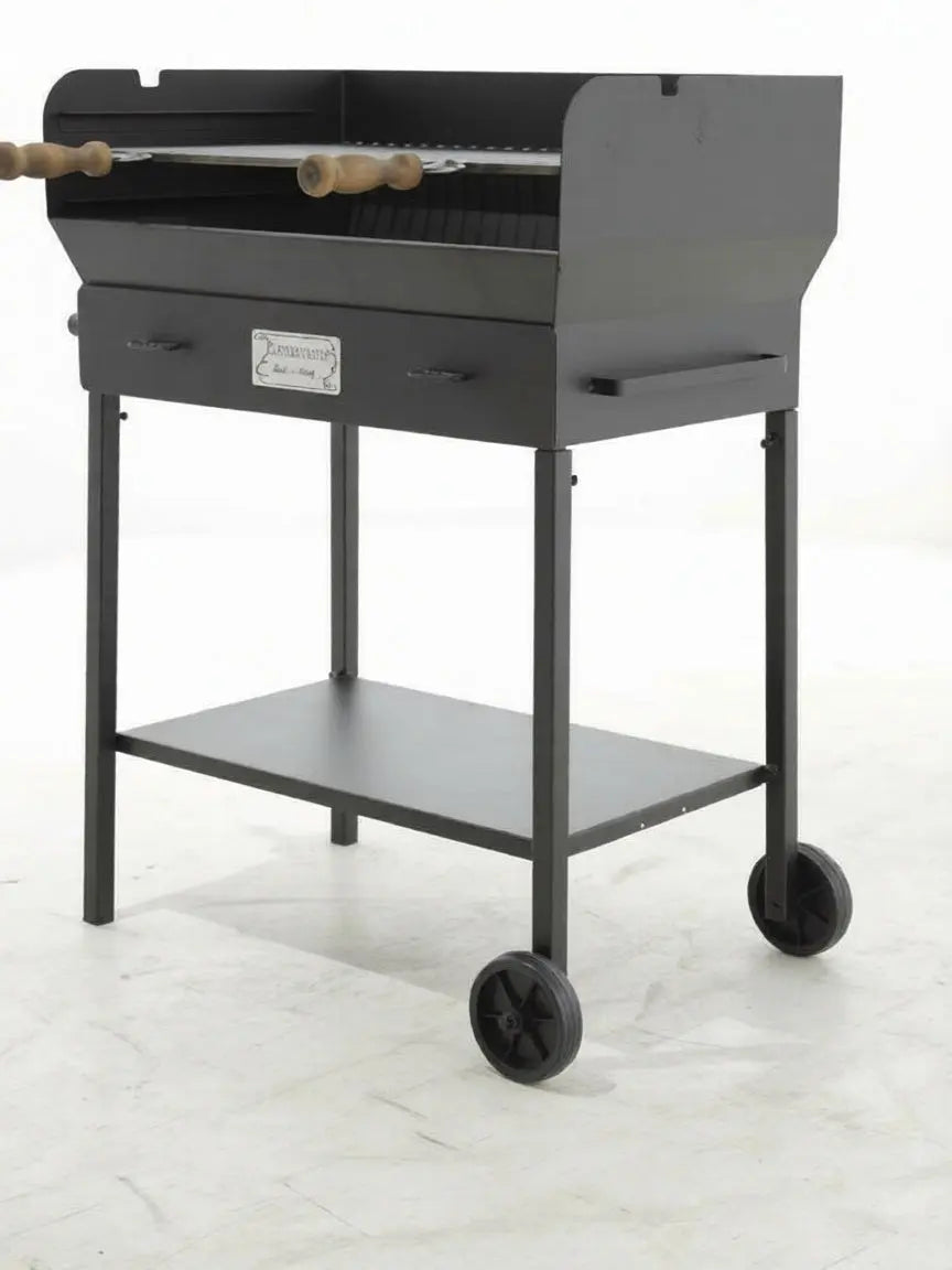 Cruccolini Massa - Barbecue à bois et charbon en fer artisanal