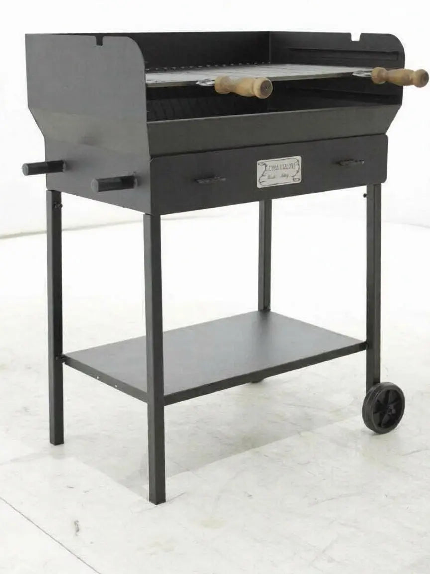 Cruccolini Massa - Barbecue à bois et charbon en fer artisanal