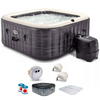 Intex Carrée Greystone Deluxe 28450NP - Ø173x71 cm - Piscine hydromassage spa