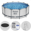 Bestway Steel Pro Max 56420 - Ø366x122 cm - Piscine ronde