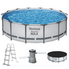 Bestway Steel Pro max 56950 - Ø427x107 cm - Piscine ronde pour 7-8 personnes