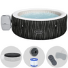 Bestway Lay-Z-Spa Hollywood AirJet 60059 ronde - Ø196x66 cm - Spa gonflable pour 4-6 personnes