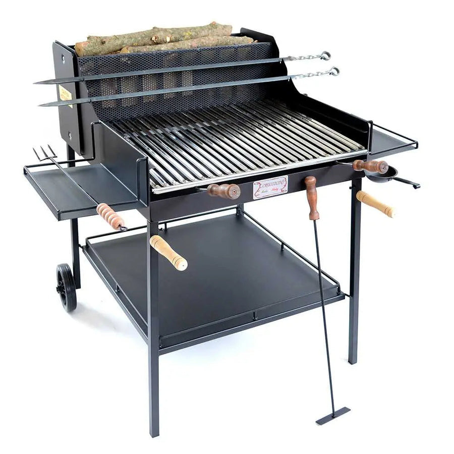 Cruccolini Fuocone Umbria - Barbecue à bois et charbon en fer artisanal
