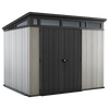 Abri de jardin - Keter Artisan gris -  Avec porte double battant - 277x218x226 cm
