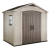 Abri de jardin - Keter Factor beige -  Avec fenêtre latérale - 256.5x182x243 cm
