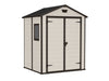 Abri de jardin - Keter Manor beige - Avec fenêtre latérale - 185x152x226 cm