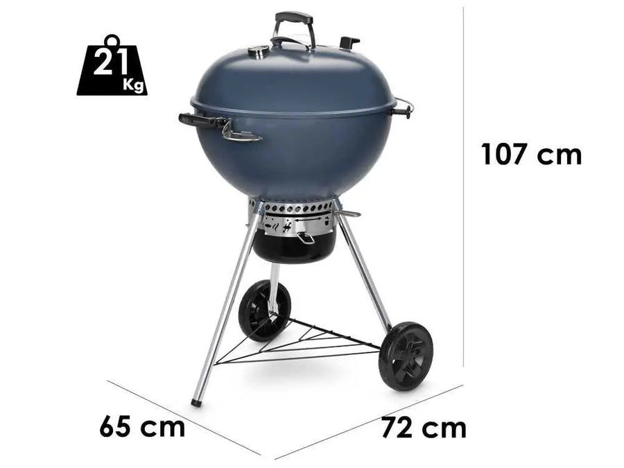 Weber Master Touch GBS C-5750 Slate Blue - Barbecue à charbon