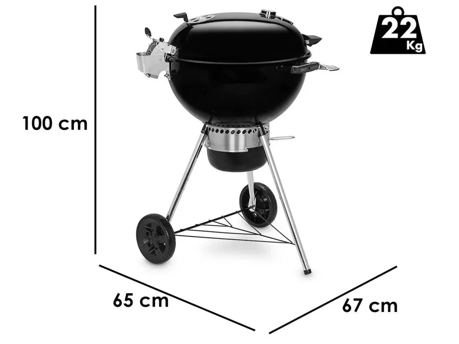 Weber Master Touch Premium E-5770 BLK - Barbecue à charbon